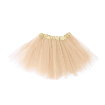 Tulle skirt for children - beige