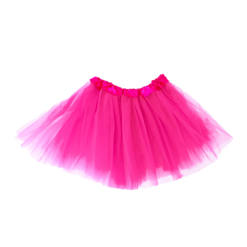 Tulle skirt for children - fuchsia