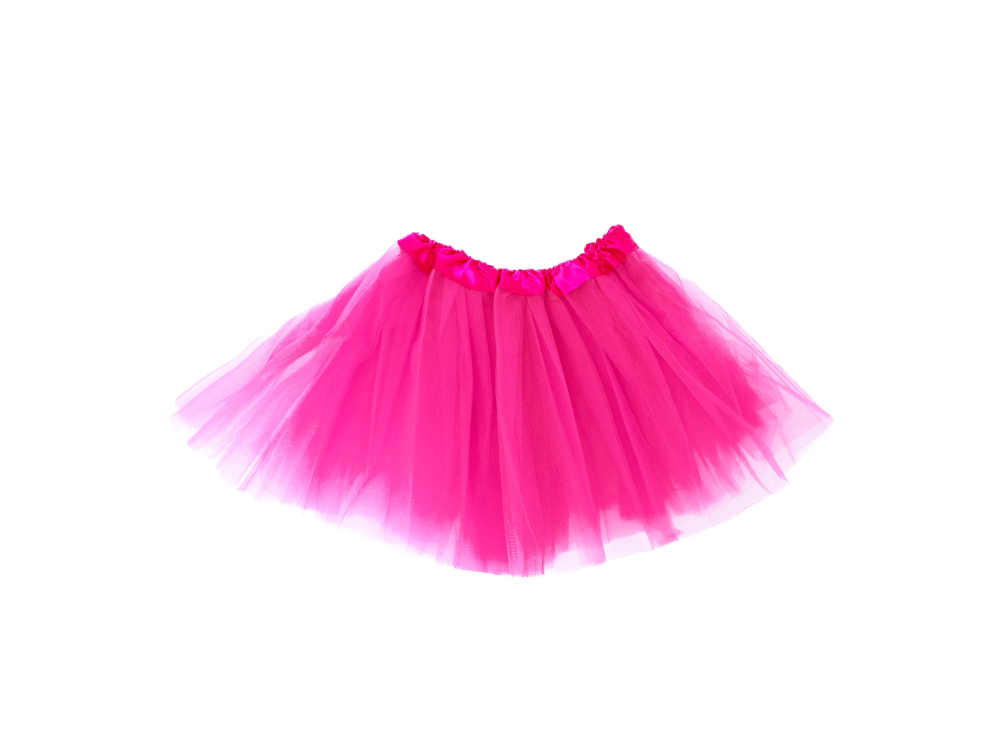 Tulle skirt for children - fuchsia