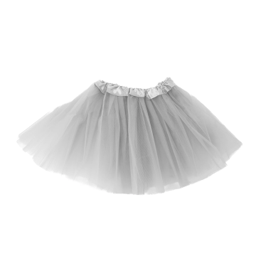 Tulle skirt for children - grey