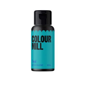 Barwnik w płynie Aqua Blend - Colour Mill - Teal, 20 ml