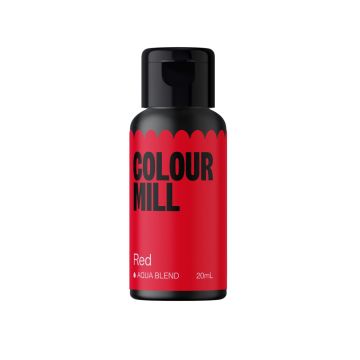Barwnik w płynie Aqua Blend - Colour Mill - Red, 20 ml