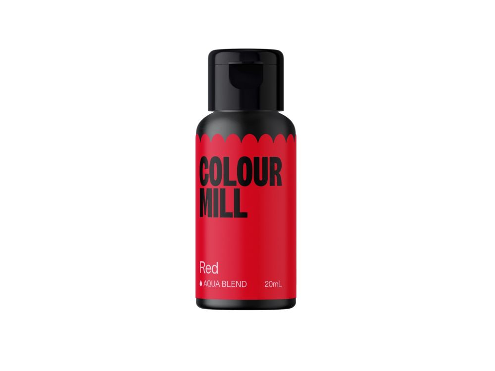 Liquid dye Aqua Blend - Color Mill - Red, 20 ml