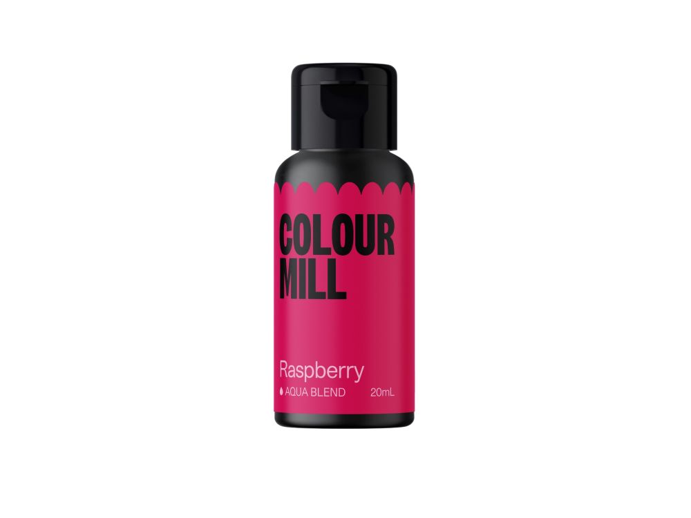 Barwnik w płynie Aqua Blend - Colour Mill - Raspberry, 20 ml