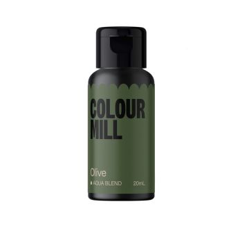 Liquid dye Aqua Blend - Color Mill - Olive, 20 ml