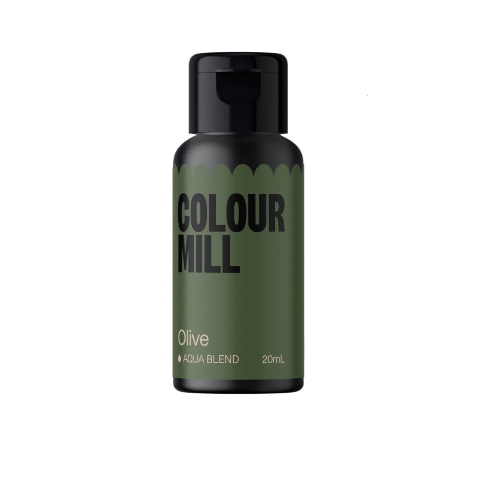 Barwnik w płynie Aqua Blend - Colour Mill - Olive, 20 ml
