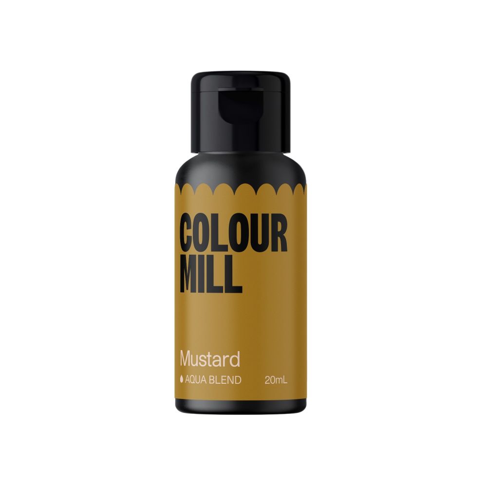 Barwnik w płynie Aqua Blend - Colour Mill - Mustard, 20 ml