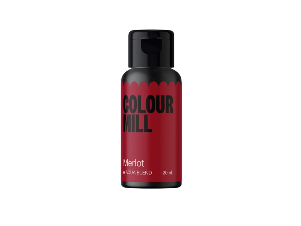 Barwnik w płynie Aqua Blend - Colour Mill - Merlot, 20 ml