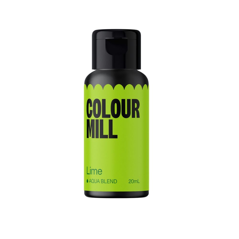 Barwnik w płynie Aqua Blend - Colour Mill - Lime, 20 ml