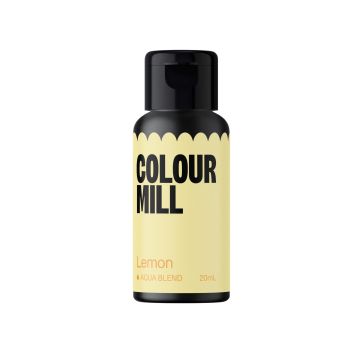 Barwnik w płynie Aqua Blend - Colour Mill - Lemon, 20 ml