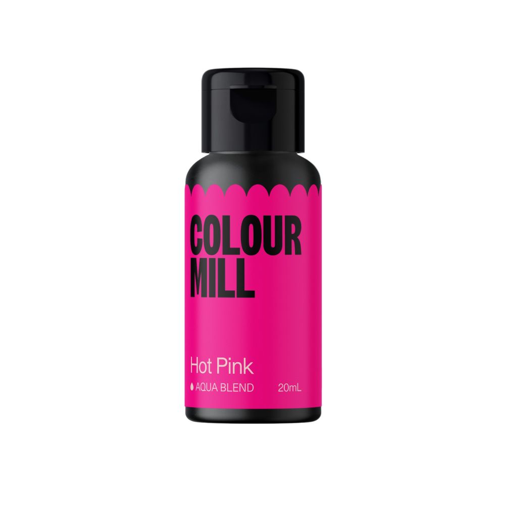 Barwnik w płynie Aqua Blend - Colour Mill - Hot Pink, 20 ml