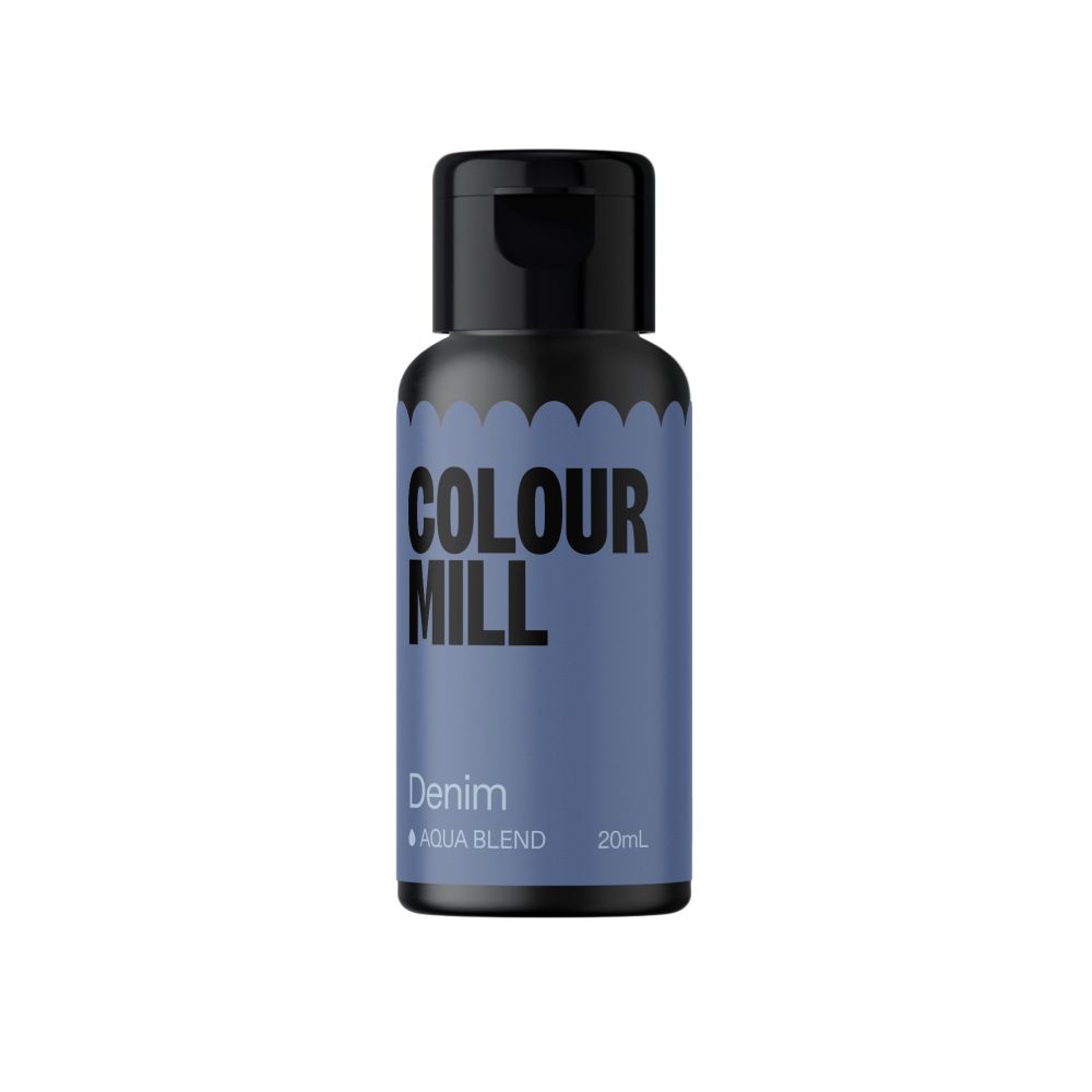 Barwnik w płynie Aqua Blend - Colour Mill - Denim, 20 ml