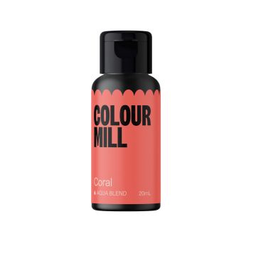 Liquid dye Aqua Blend - Color Mill - Coral, 20 ml