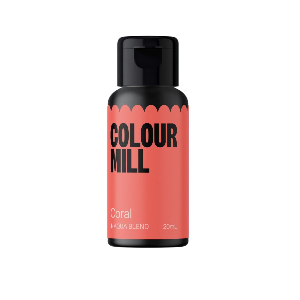 Barwnik w płynie Aqua Blend - Colour Mill - Coral, 20 ml