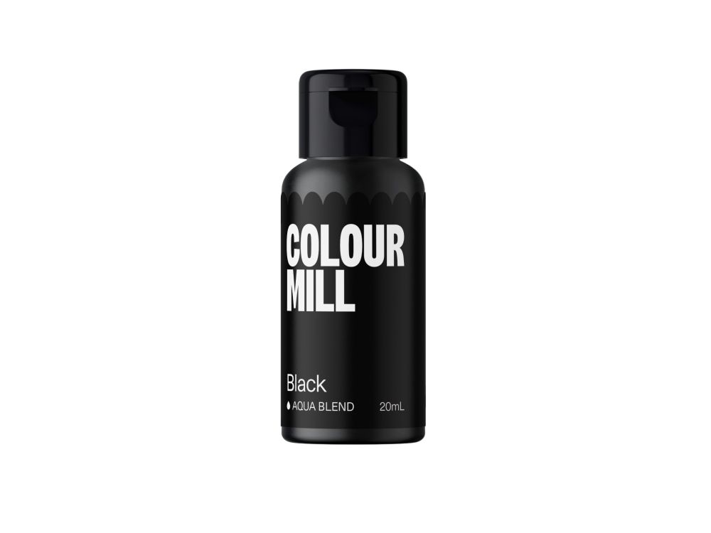 Liquid dye Aqua Blend - Color Mill - Black, 20 ml