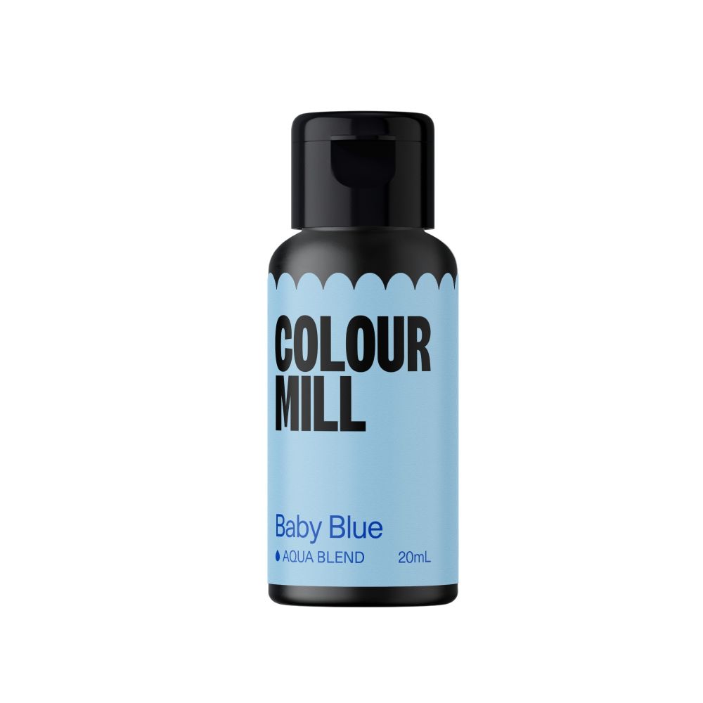 Barwnik w płynie Aqua Blend - Colour Mill - Baby Blue, 20 ml