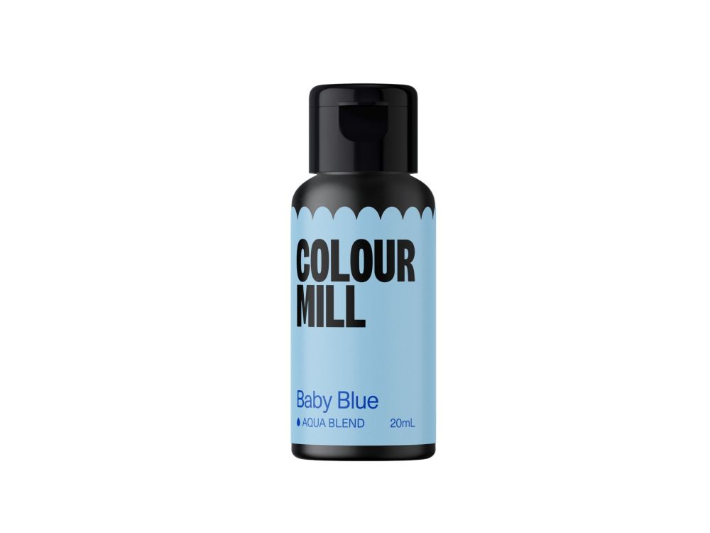 Barwnik w płynie Aqua Blend - Colour Mill - Baby Blue, 20 ml