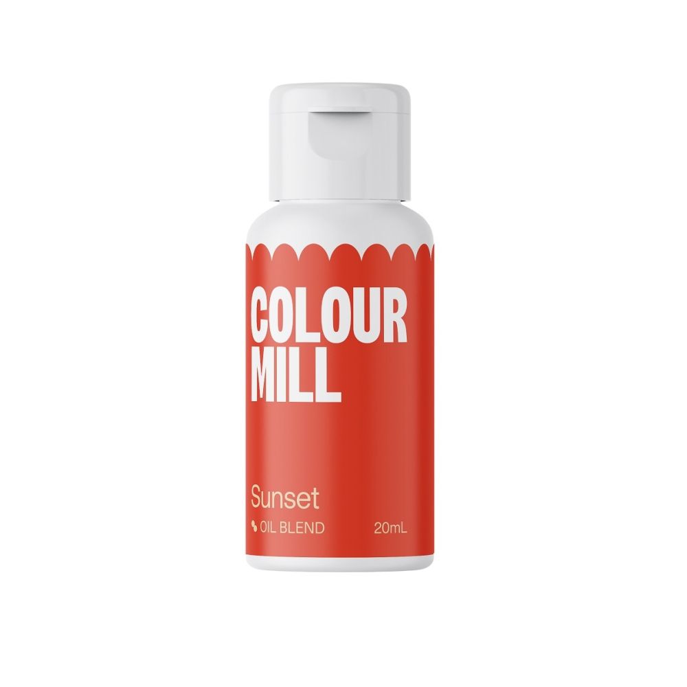 Barwnik olejowy do mas tłustych - Colour Mill - Sunset, 20 ml