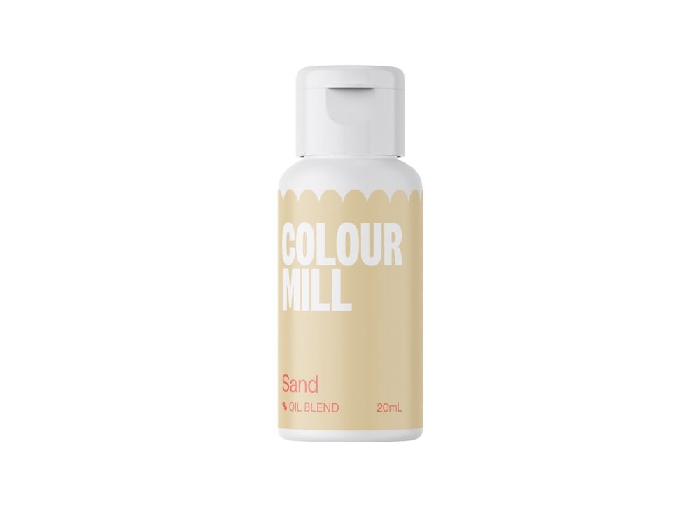 Barwnik olejowy do mas tłustych - Colour Mill - Sand, 20 ml