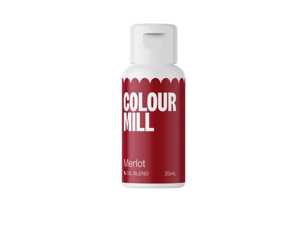 Oil dye for heavy masses - Color Mill - Merlot, 20 ml