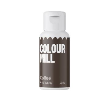 Barwnik olejowy do mas tłustych - Colour Mill - Coffee, 20 ml