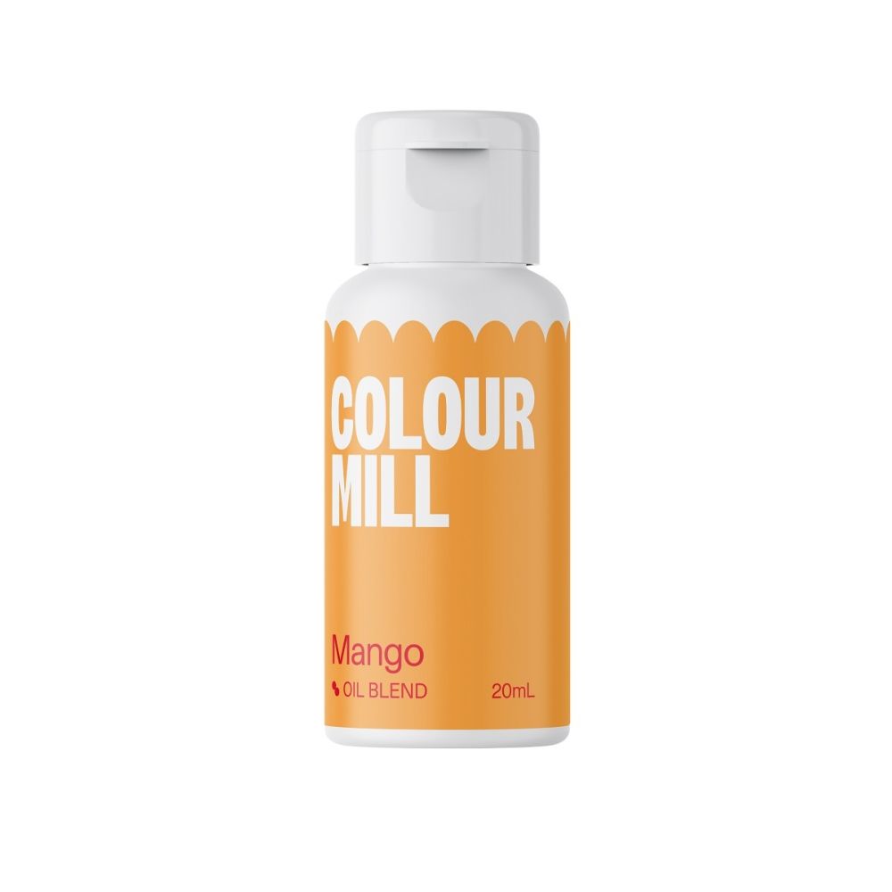 Barwnik olejowy do mas tłustych - Colour Mill - Mango, 20 ml