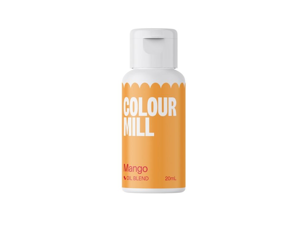 Oil dye for fatty masses - Color Mill - Mango, 20 ml