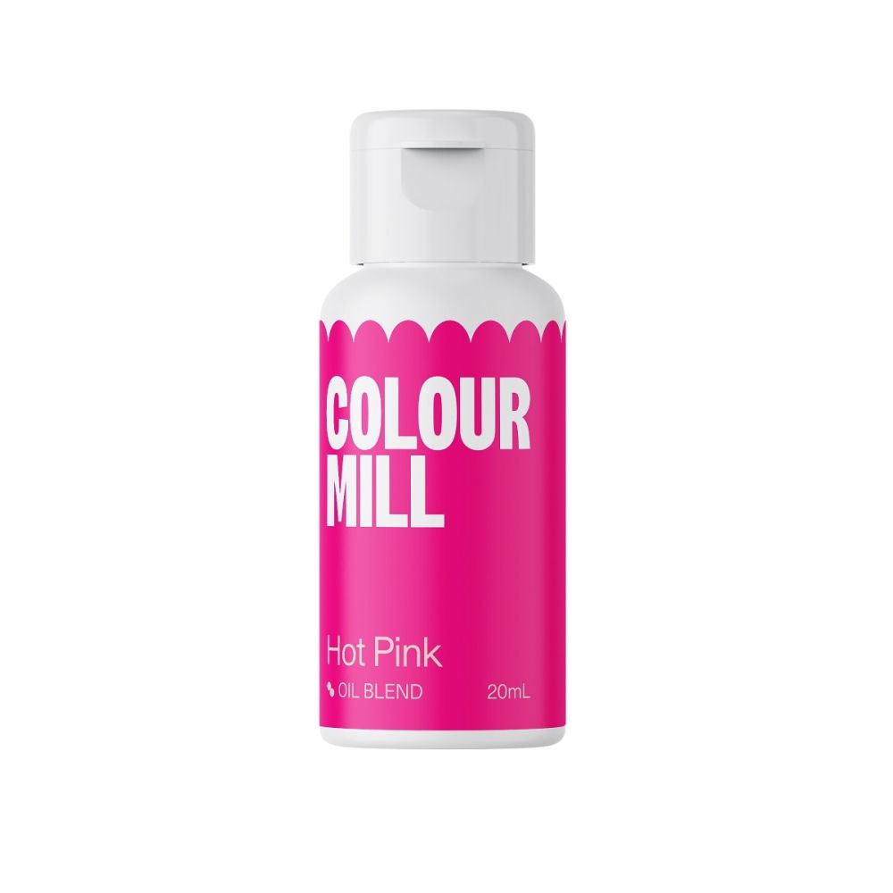 Oil dye for fatty masses - Color Mill - Hot Pink, 20 ml