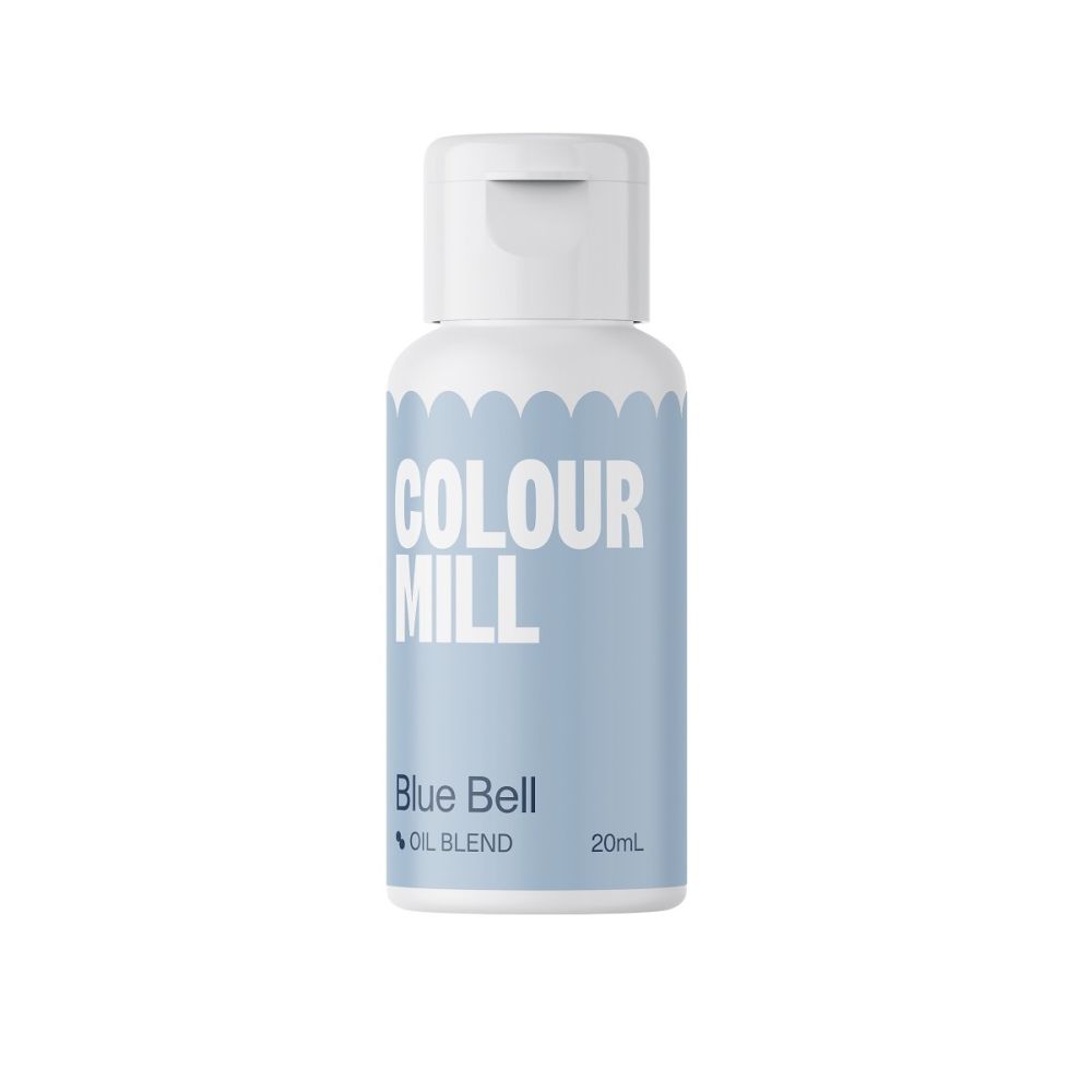 Oil dye for fatty masses - Color Mill - blue bell, 20 ml