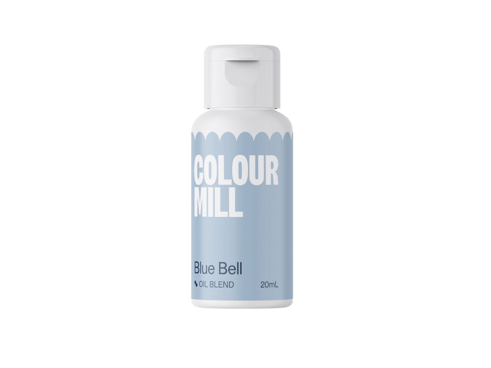 Oil dye for fatty masses - Color Mill - blue bell, 20 ml