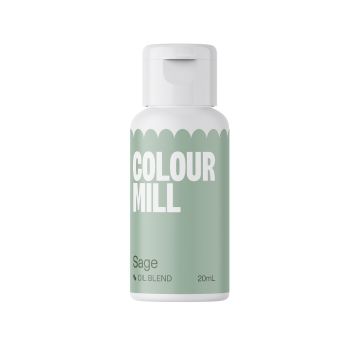 Barwnik olejowy do mas tłustych - Colour Mill - Sage, 20 ml