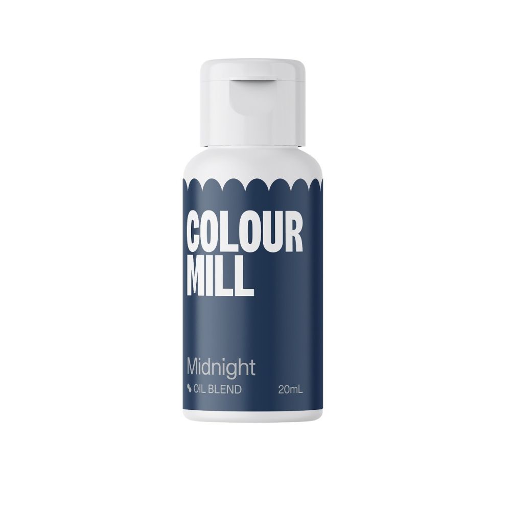 Oil dye for fatty masses - Color Mill - midnight, 20 ml