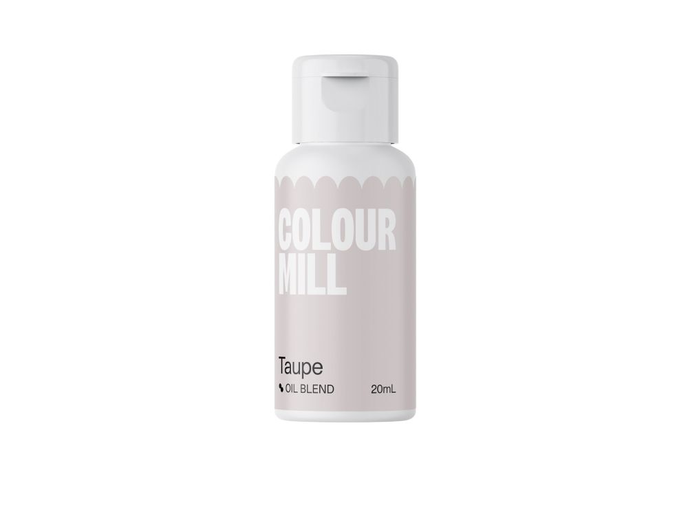 Barwnik olejowy do mas tłustych - Colour Mill - Taupe, 20 ml