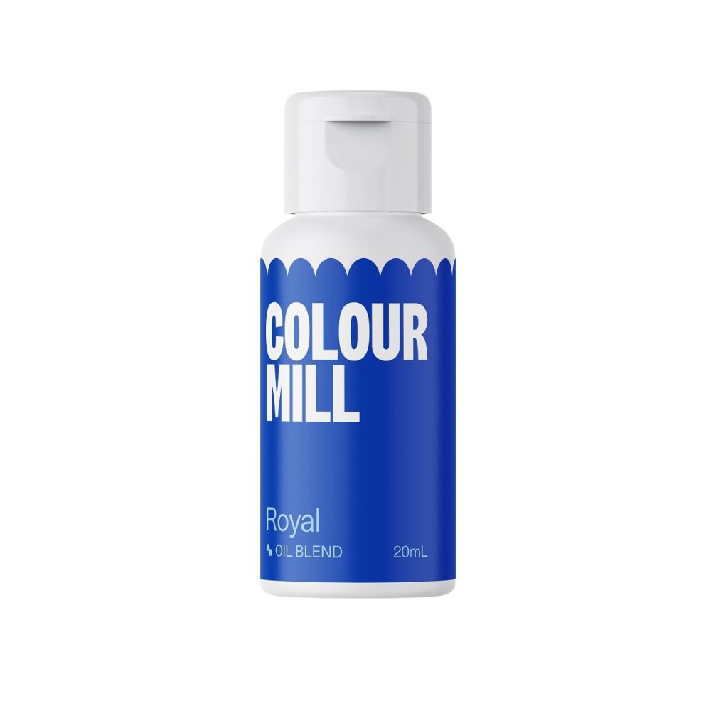 Oil dye for fatty masses - Color Mill - royal, 20 ml