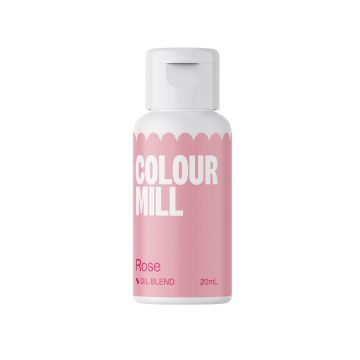 Oil dye for fatty masses - Color Mill - rose, 20 ml