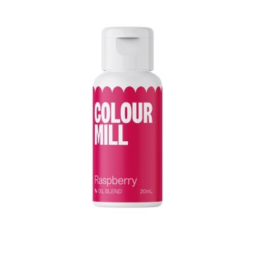 Oil dye for fatty masses - Color Mill - raspberry, 20 ml