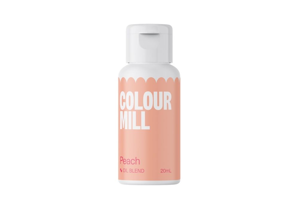 Oil dye for fatty masses - Color Mill - peach, 20 ml