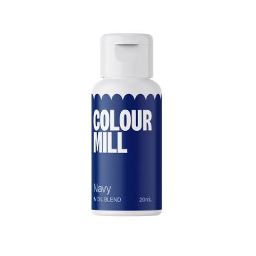 Barwnik olejowy do mas tłustych - Colour Mill - Navy, 20 ml