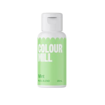 Oil dye for fatty masses - Color Mill - mint, 20 ml