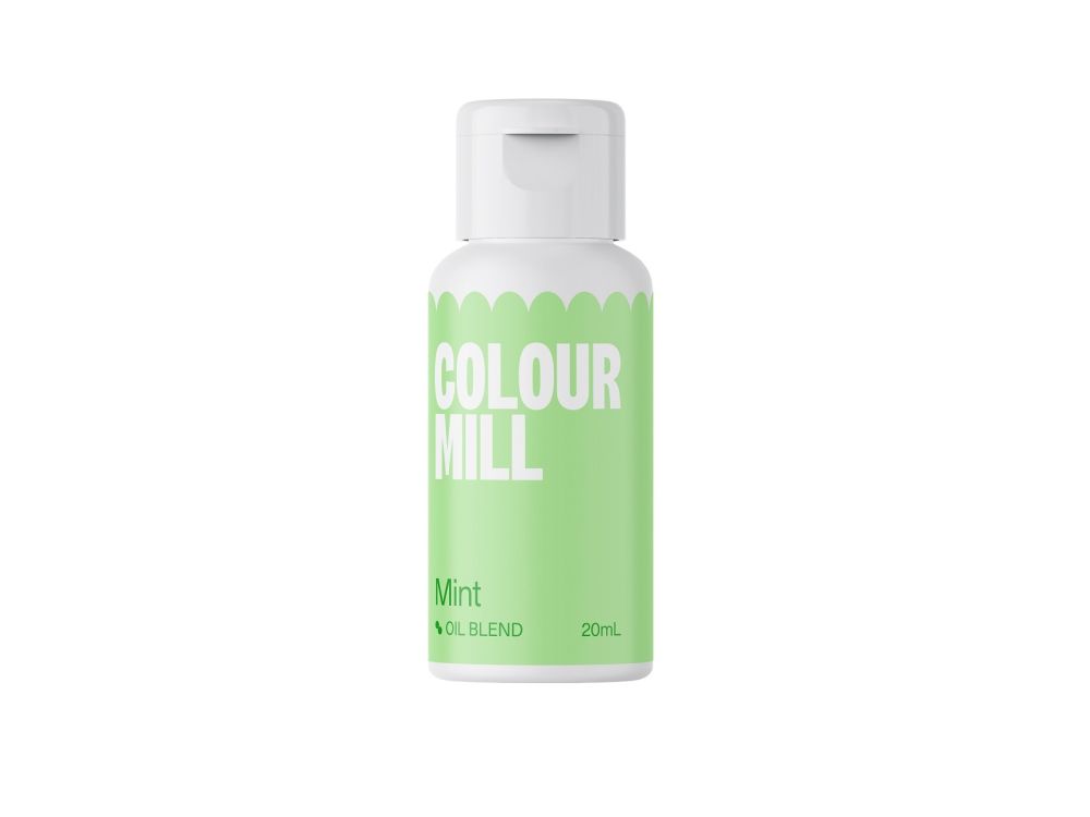 Oil dye for fatty masses - Color Mill - mint, 20 ml