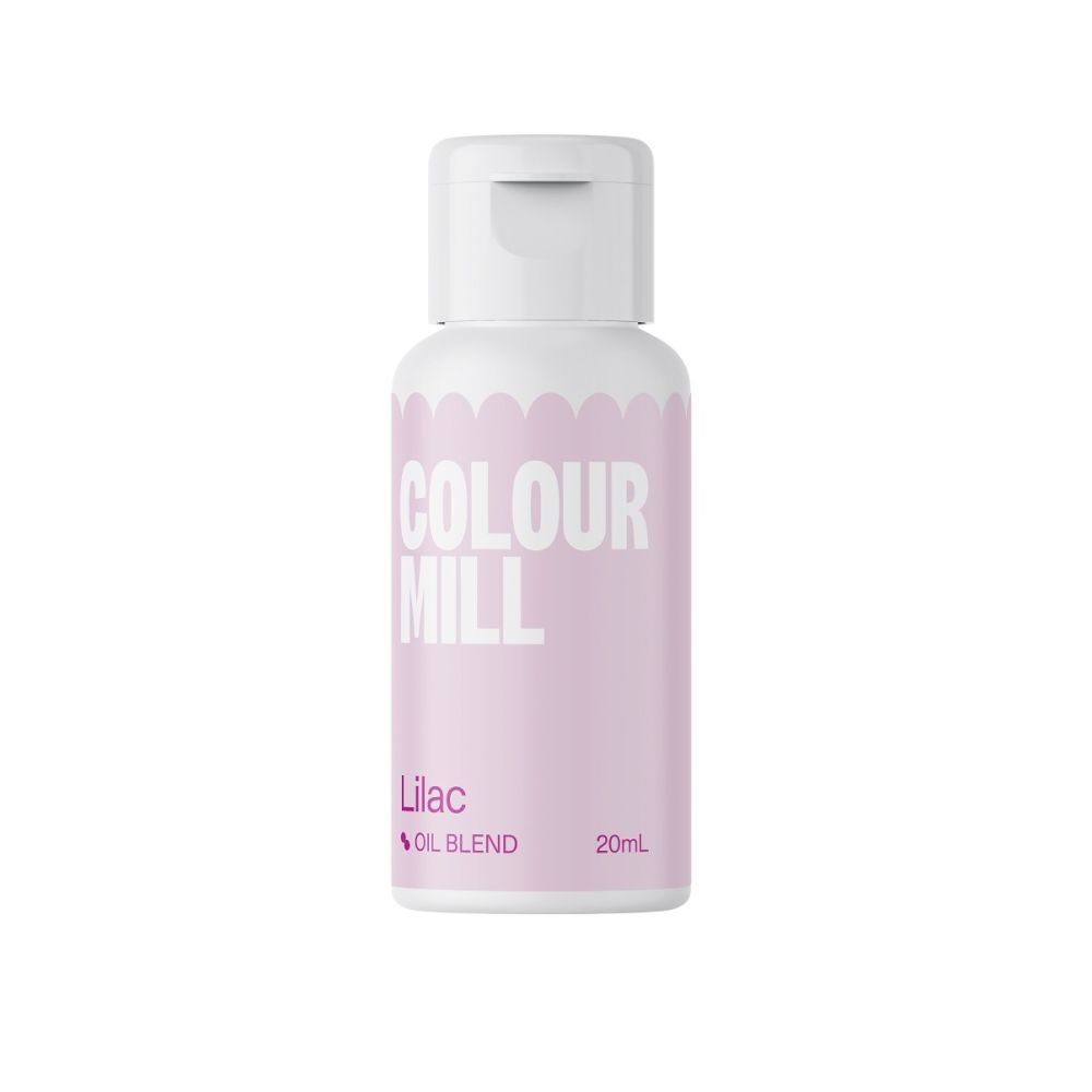 Oil dye for fatty masses - Color Mill - lilac, 20 ml