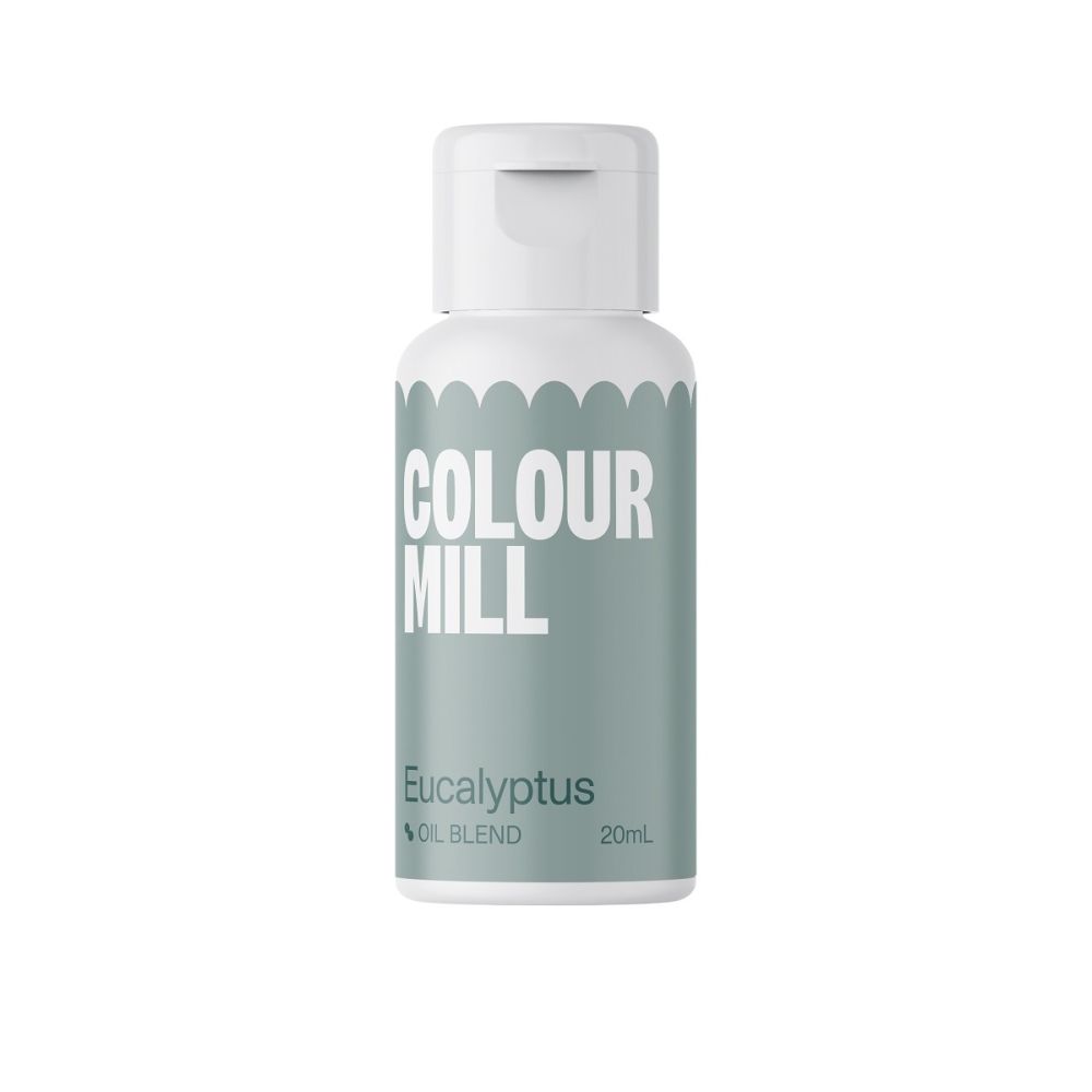 Oil dye for fatty masses - Color Mill - eucalyptus, 20 ml