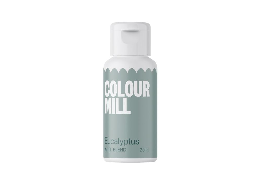 Oil dye for fatty masses - Color Mill - eucalyptus, 20 ml