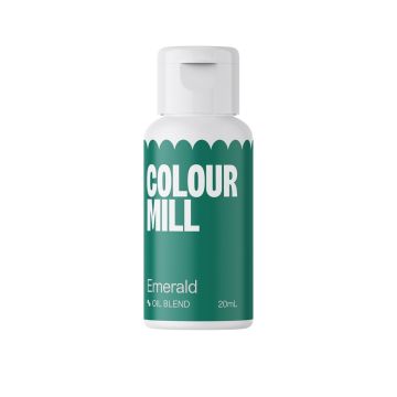Barwnik olejowy do mas tłustych - Colour Mill - Emerald, 20 ml