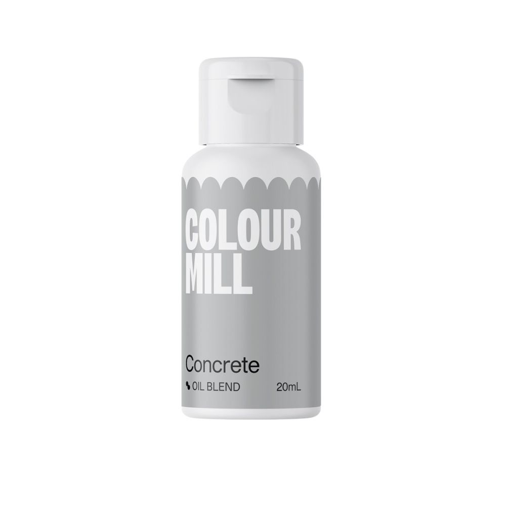 Barwnik olejowy do mas tłustych - Colour Mill - Concrete, 20 ml