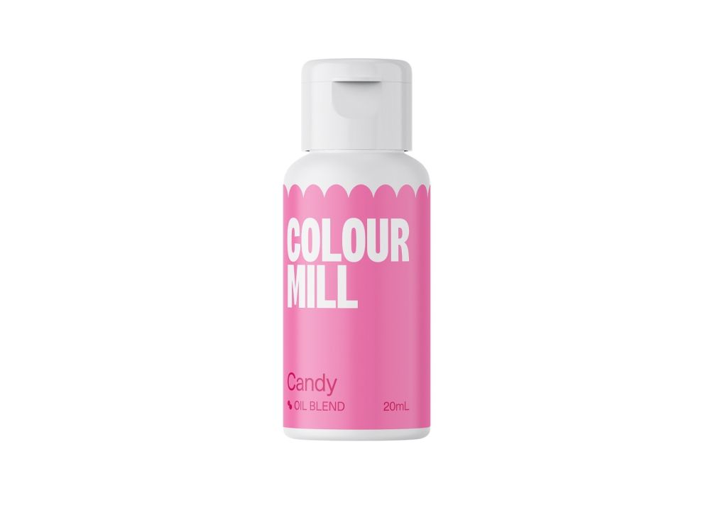 Barwnik olejowy do mas tłustych - Colour Mill - Candy, 20 ml