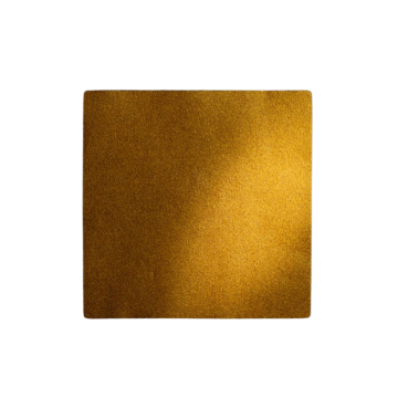 Decorative food foil - Modecor - gold, 80 x 80 mm, 15 pcs.