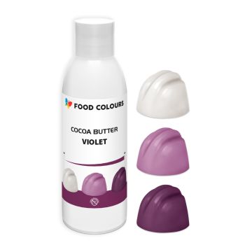 Cocoa Butter Dye - Food Colours - Violet, 100 g