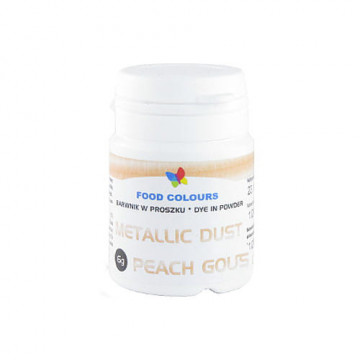 Metallic powder for airbrush - Food Colors - peach gold, 6 g