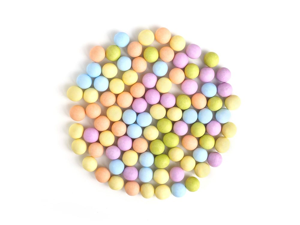 Dekoracja czekoladowa perełki Matte Mix Chocoballs - Słodki Bufet - 90 g